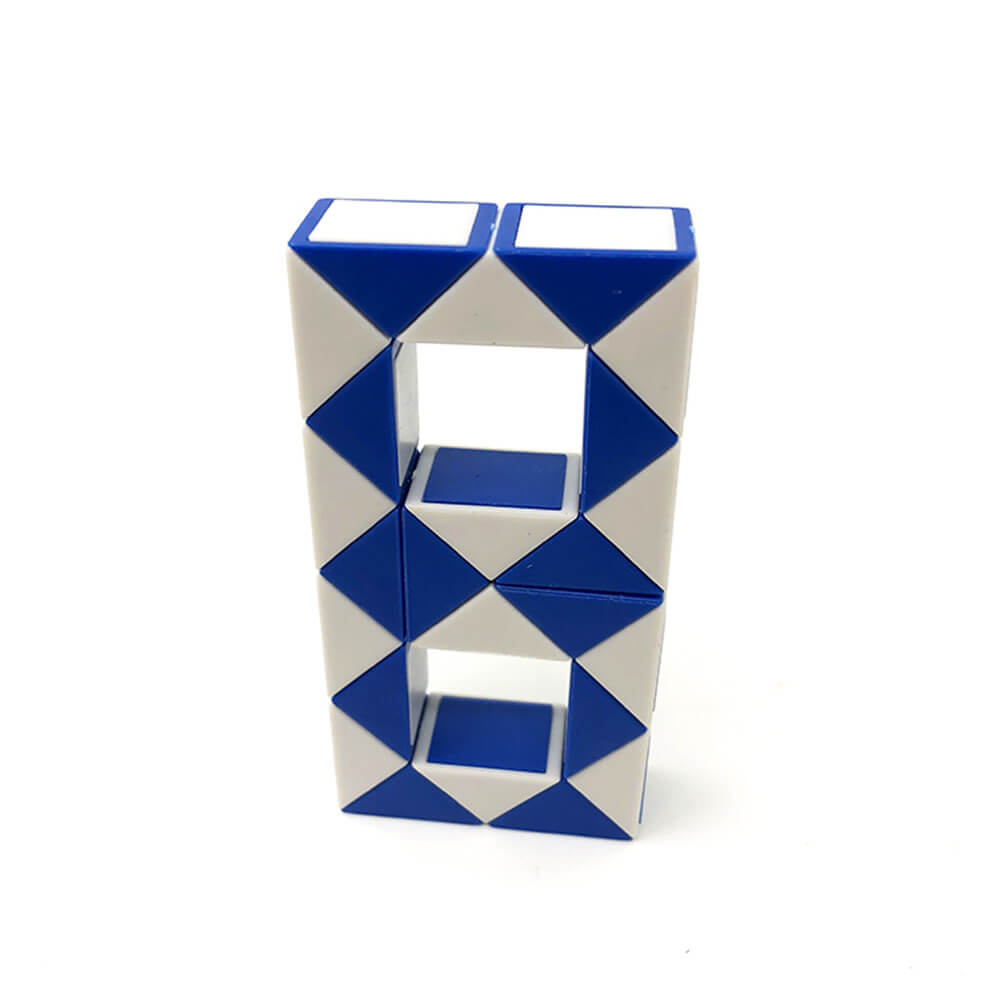 Plastic Snake Cube Twist Puzzle 24 Blocks 22cm 5