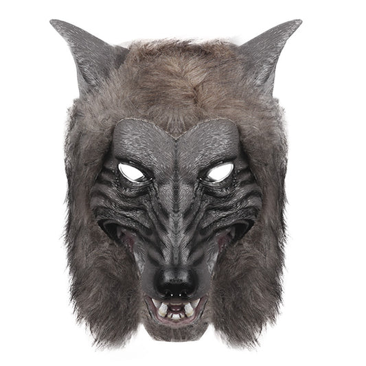 Wolf Vinyl Headgear Halloween Costume Mask Party Decoration