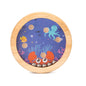 Wooden Handheld Balance Puzzle Toy Rolling Ball Brain Teaser 8