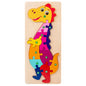 Dinosaur Wooden 3D Puzzle Educational Toy 30cm 8