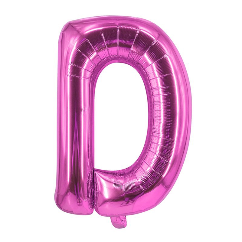 Purple Letter Foil Balloons 16 Inch Thin Version 50pcs 6