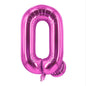 Purple Letter Foil Balloons 16 Inch Thin Version 50pcs 19