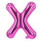 Purple Letter Foil Balloons 16 Inch Thin Version 50pcs 26