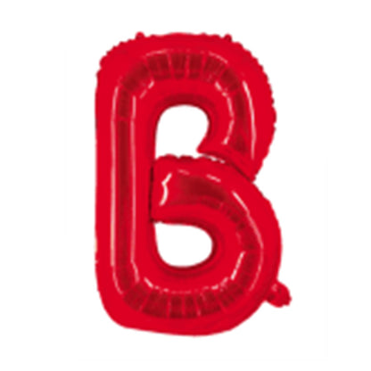 Red Letter Foil Balloons 16 Inch Aluminum Decoration 50pcs 4
