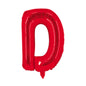 Red Letter Foil Balloons 16 Inch Aluminum Decoration 50pcs 6