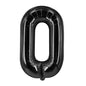 Black Letter Foil Balloons 16 Inch Party Decoration 50pcs 17