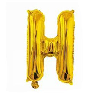 Gold Letter Foil Balloons 16 Inch Party Decoration 50pcs 11