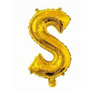 Gold Letter Foil Balloons 16 Inch Party Decoration 50pcs 22