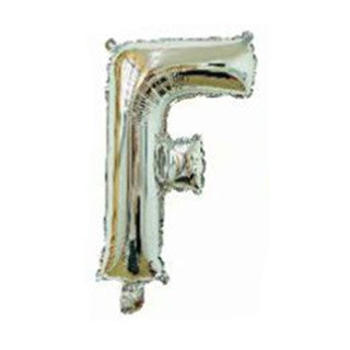 Silver Letter Foil Balloons Party Decoration 16 Inch 50pcs 8