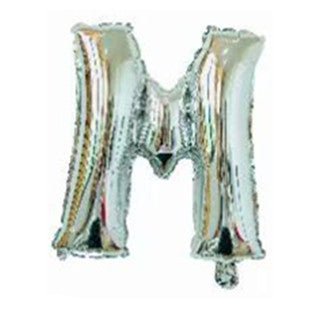 Silver Letter Foil Balloons Party Decoration 16 Inch 50pcs 15