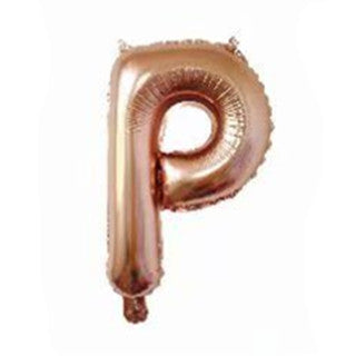 Rose Gold Letter Foil Balloons Party Decoration 16 Inch 50pcs 18