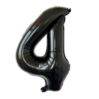 Medium Number Foil Balloons 32 Inch Aluminum 5pcs 30