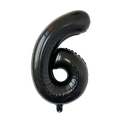 Medium Number Foil Balloons 32 Inch Aluminum 5pcs 32