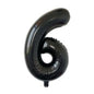 Medium Number Foil Balloons 32 Inch Aluminum 5pcs 32