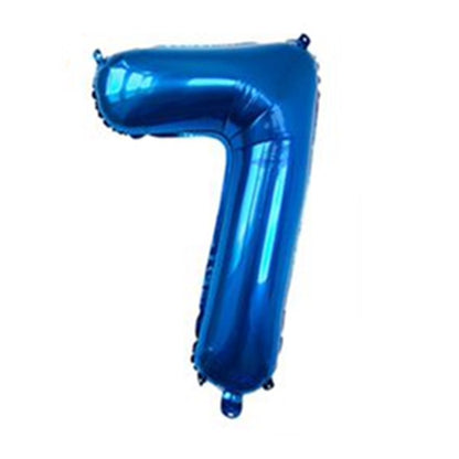 Medium Number Foil Balloons 32 Inch Aluminum 5pcs 23