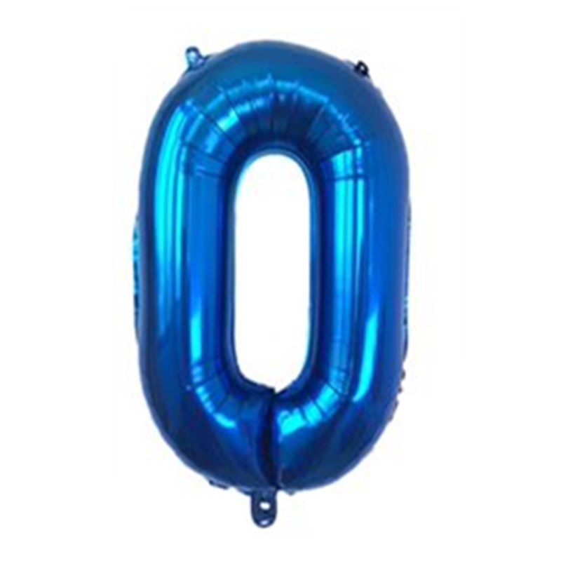 Medium Number Foil Balloons 32 Inch Aluminum 5pcs 16