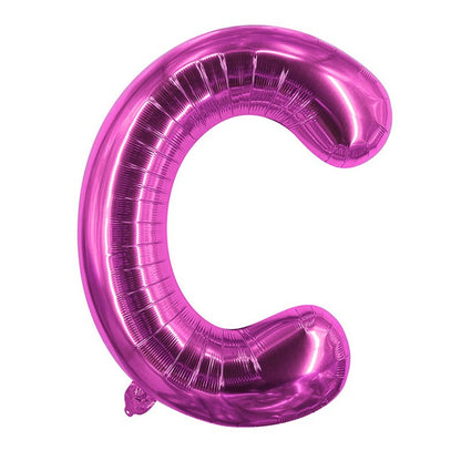 Purple Letter Foil Balloons 16 Inch Thin Version 50pcs 5