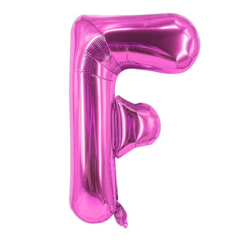 Purple Letter Foil Balloons 16 Inch Thin Version 50pcs 8