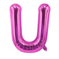 Purple Letter Foil Balloons 16 Inch Thin Version 50pcs 23