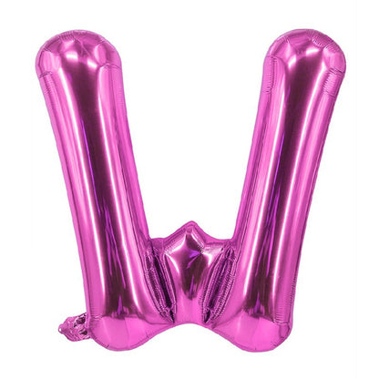 Purple Letter Foil Balloons 16 Inch Thin Version 50pcs 25
