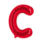 Red Letter Foil Balloons 16 Inch Aluminum Decoration 50pcs 5