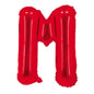 Red Letter Foil Balloons 16 Inch Aluminum Decoration 50pcs 15