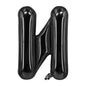 Black Letter Foil Balloons 16 Inch Party Decoration 50pcs 16