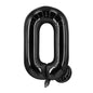Black Letter Foil Balloons 16 Inch Party Decoration 50pcs 19