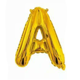 Gold Letter Foil Balloons 16 Inch Party Decoration 50pcs 4