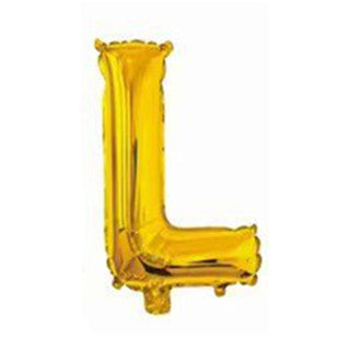 Gold Letter Foil Balloons 16 Inch Party Decoration 50pcs 15