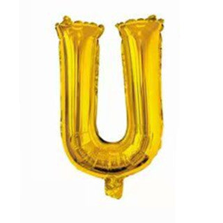 Gold Letter Foil Balloons 16 Inch Party Decoration 50pcs 24