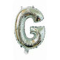 Silver Letter Foil Balloons Party Decoration 16 Inch 50pcs 9