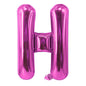 Purple Letter Foil Balloons 16 Inch Thin Version 50pcs 10