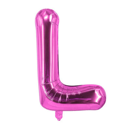 Purple Letter Foil Balloons 16 Inch Thin Version 50pcs 14