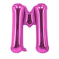 Purple Letter Foil Balloons 16 Inch Thin Version 50pcs 15