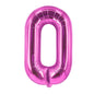 Purple Letter Foil Balloons 16 Inch Thin Version 50pcs 17