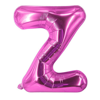 Purple Letter Foil Balloons 16 Inch Thin Version 50pcs 28