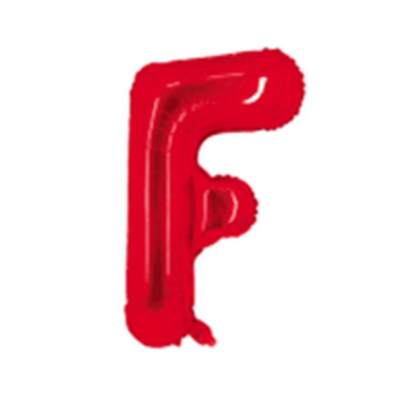 Red Letter Foil Balloons 16 Inch Aluminum Decoration 50pcs 8