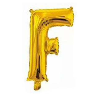 Gold Letter Foil Balloons 16 Inch Party Decoration 50pcs 9