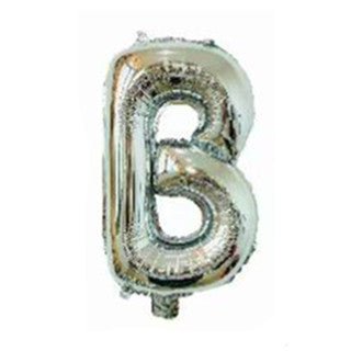 Silver Letter Foil Balloons Party Decoration 16 Inch 50pcs 4