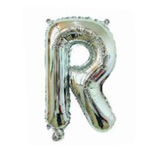 Silver Letter Foil Balloons Party Decoration 16 Inch 50pcs 20