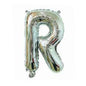 Silver Letter Foil Balloons Party Decoration 16 Inch 50pcs 20