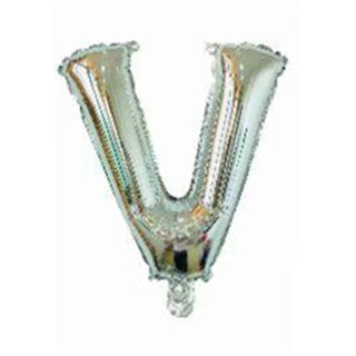 Silver Letter Foil Balloons Party Decoration 16 Inch 50pcs 24