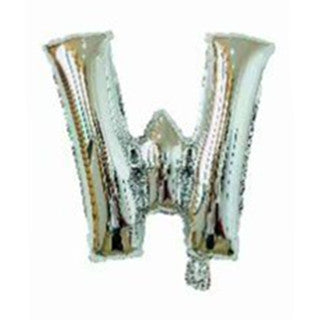 Silver Letter Foil Balloons Party Decoration 16 Inch 50pcs 25