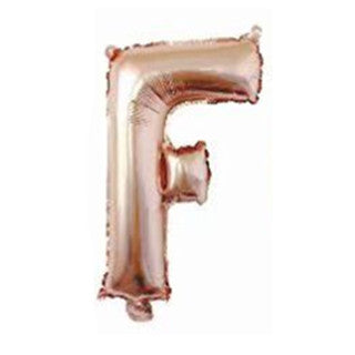 Rose Gold Letter Foil Balloons Party Decoration 16 Inch 50pcs 8
