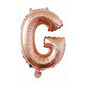 Rose Gold Letter Foil Balloons Party Decoration 16 Inch 50pcs 9