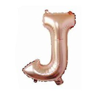 Rose Gold Letter Foil Balloons Party Decoration 16 Inch 50pcs 12