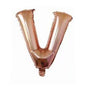 Rose Gold Letter Foil Balloons Party Decoration 16 Inch 50pcs 24