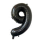 Medium Number Foil Balloons 32 Inch Aluminum 5pcs 35