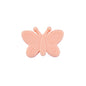20pcs Silicone Focal Beads Butterfly Side Profile 12